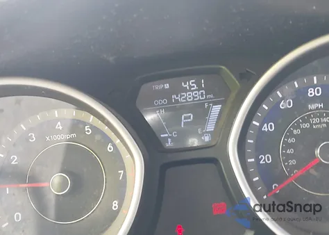 2013 Hyundai Elantra Gls z USA, uszkodzony, nr VIN KMHDH4AE4DU501995